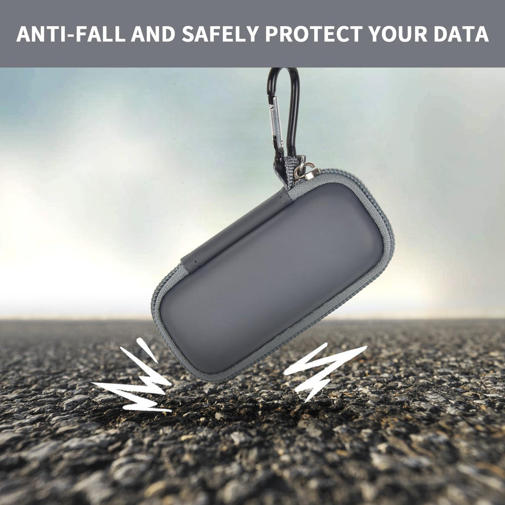 USB Flash Drive Case with SD Card Storage – Portable Hard Organizer for Travel and Easy Data Protection
