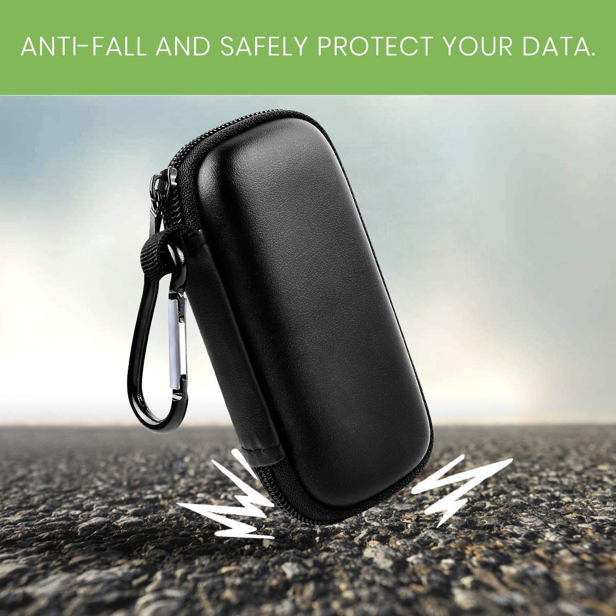 USB Flash Drive Case with SD Card Storage – Portable Hard Organizer for Travel and Easy Data Protection