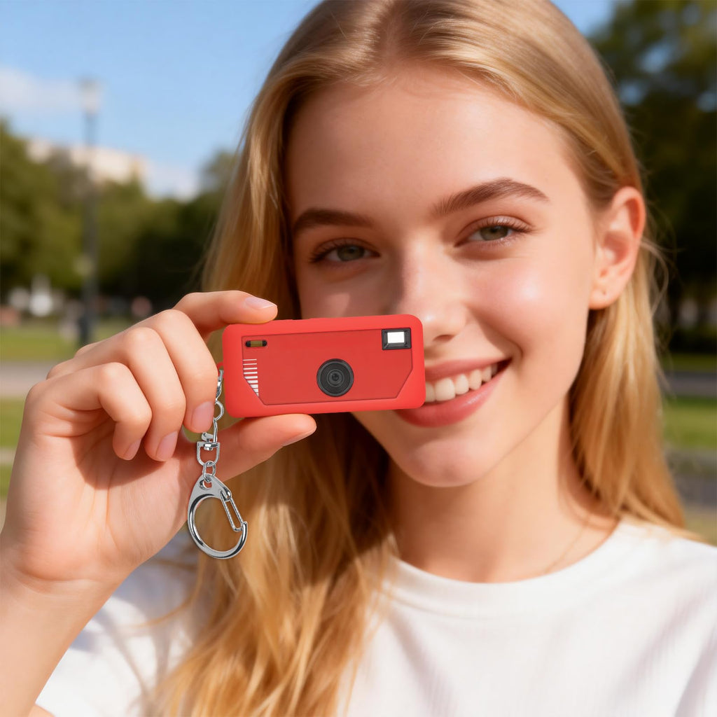 Silicone Case for Kodak Charmera Keychain Camera – Cute Protective Cover for Mini Digital Camera
