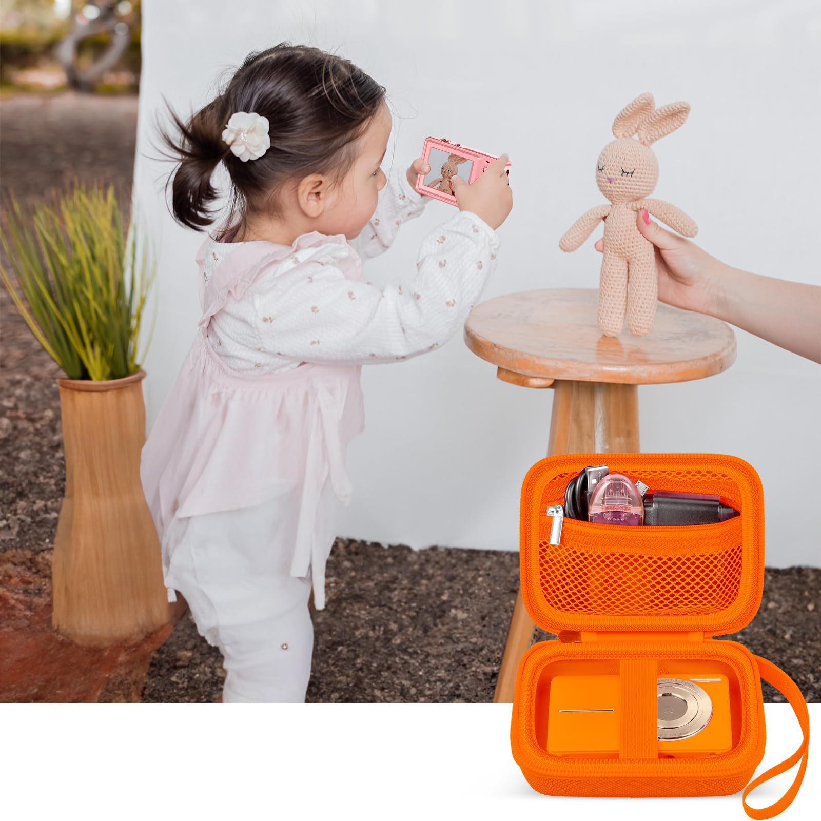 Digital Camera Case For VAHOIALD, Kodak and More | Protective Bag with SD Card Holder