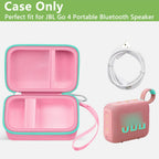 Travel Case for JBL Go 4 / Go 3 / Go 2 Speaker – Shockproof Portable Storage Organizer