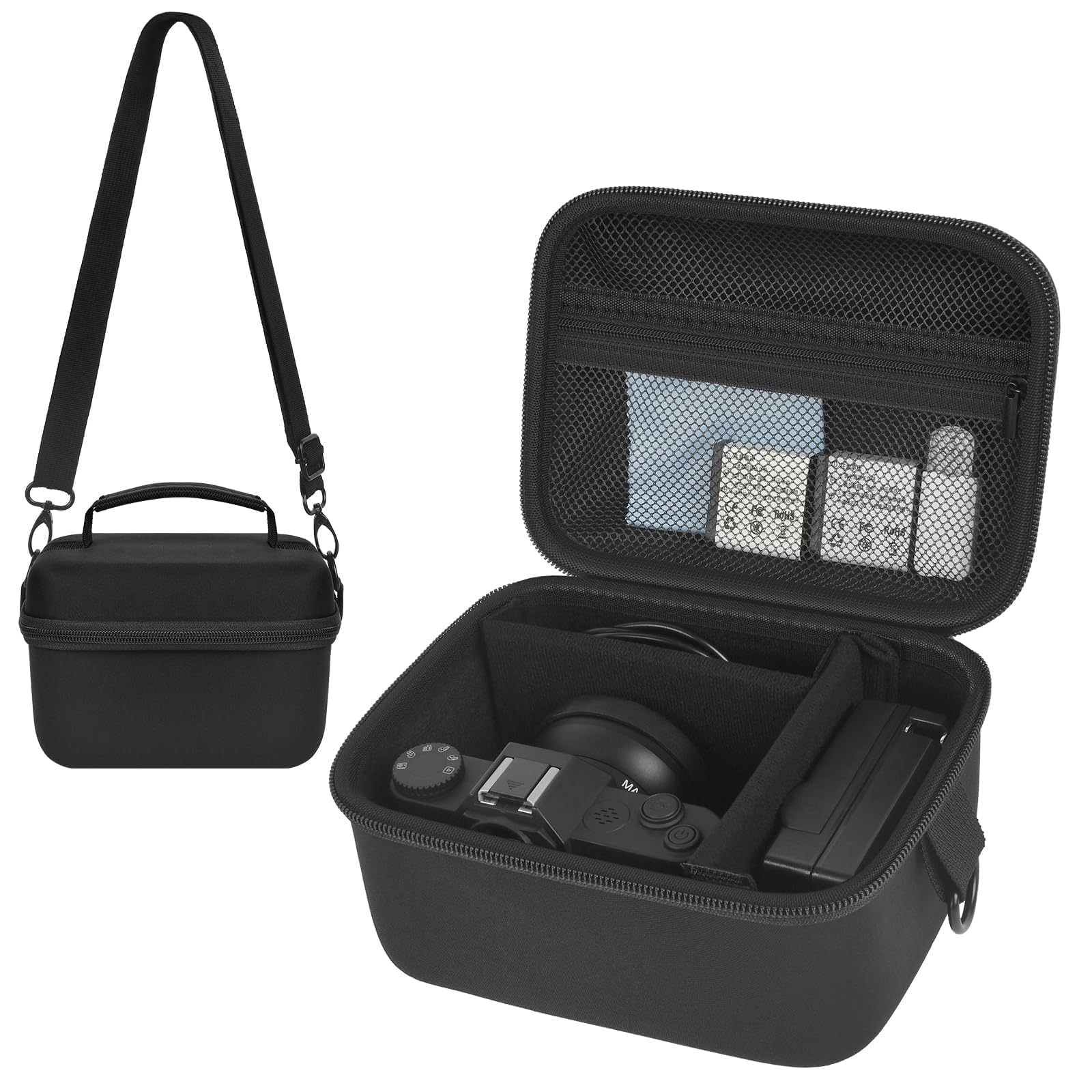 Vlogging Camera Case for 4K Digital Cameras–Portable Storage for Lens and Accessories