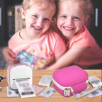 Label Maker Case for Memoking T02 and Phomemo M02 Mini Printer Storage