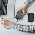 Portable SSD Case for SanDisk Extreme And Extreme PRO, Hard Shell Travel Storage  with SD Card Holder