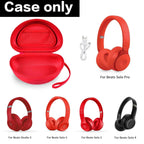 Shockproof Foldable Headphone Travel Case with Mesh Pocket – Compatible with Solo and Studio