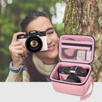 Vlogging Camera Case for 4K Digital Cameras–Portable Storage for Lens and Accessories