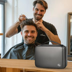 Professional Hair Clipper Travel Case – Portable Barber Organizer for Clippers, Guards and Grooming Tools