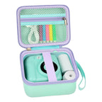 Kids Instant Print Camera Case | ALKOO – Green – protective case product view