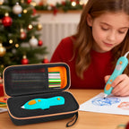 Travel Case for 3Doodler Start+ 3D Printing Pen – Portable Organizer for Pen, Filaments and Charger