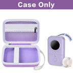 Label Maker Carrying Case Fits Phomemo, NIIMBOT and More– Protective EVA Bag with Mesh Pocket