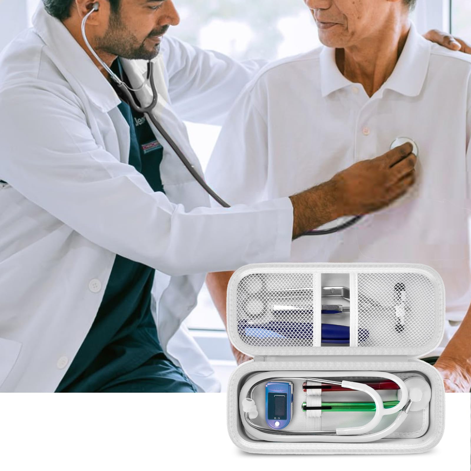 Stethoscope Case For 3M Littmann and MDF Acoustica
