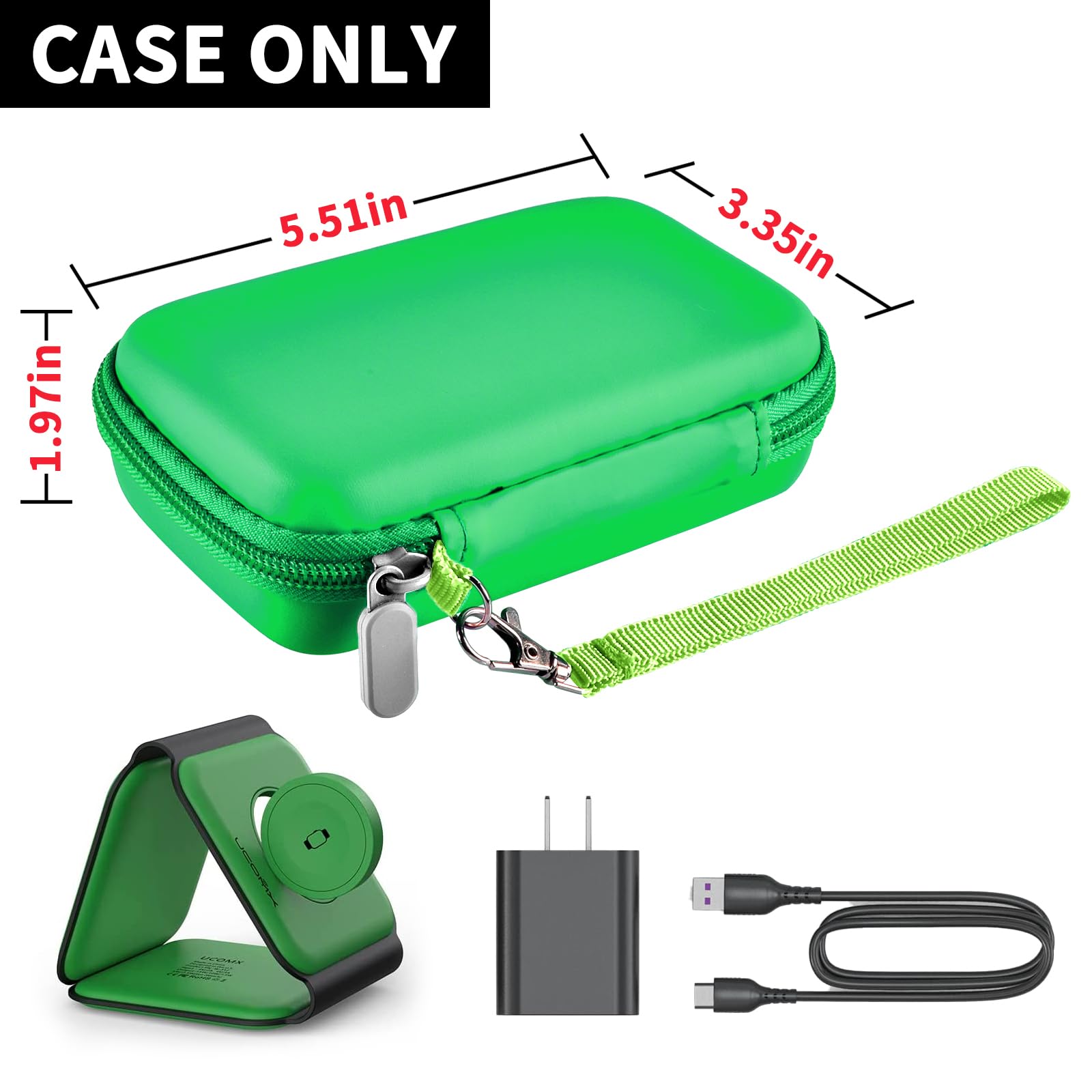 Premium Travel Organizer for Foldable 3-in-1 Magnetic Wireless Charging Station