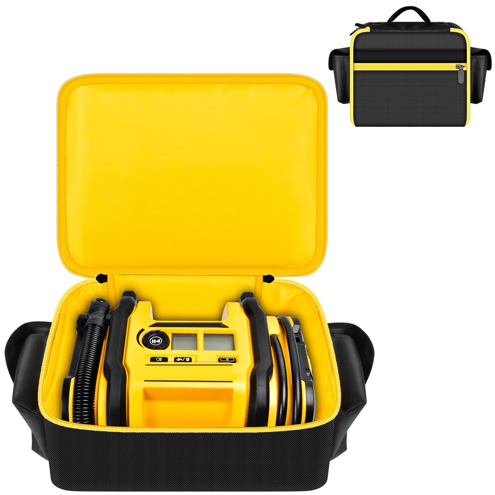 Portable Air Compressor Bag for DEWALT 20V MAX DCC020IB Tire Inflator and Accessories