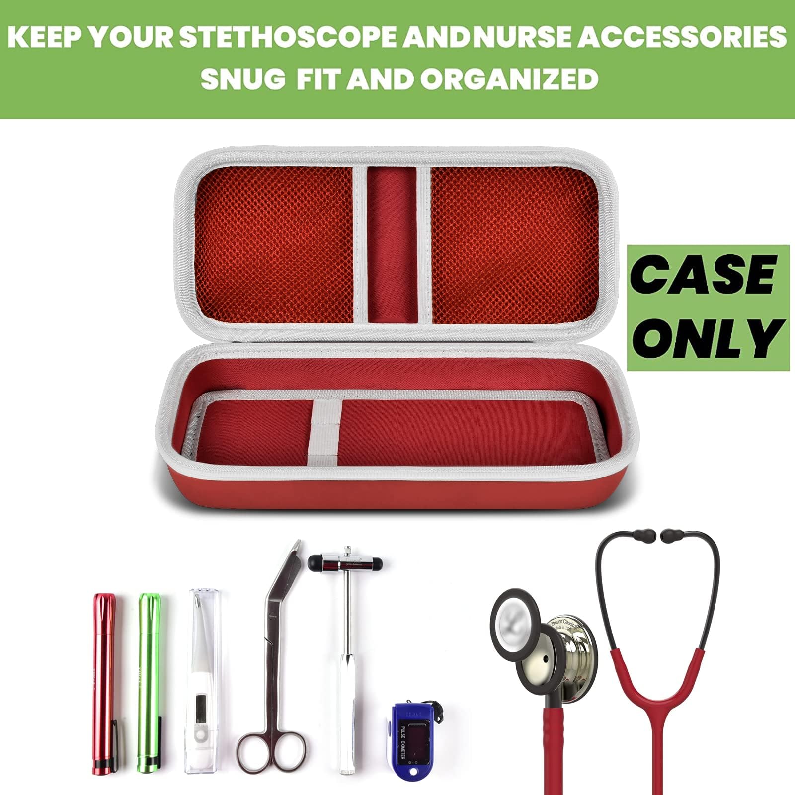 Stethoscope Case For 3M Littmann and MDF Acoustica