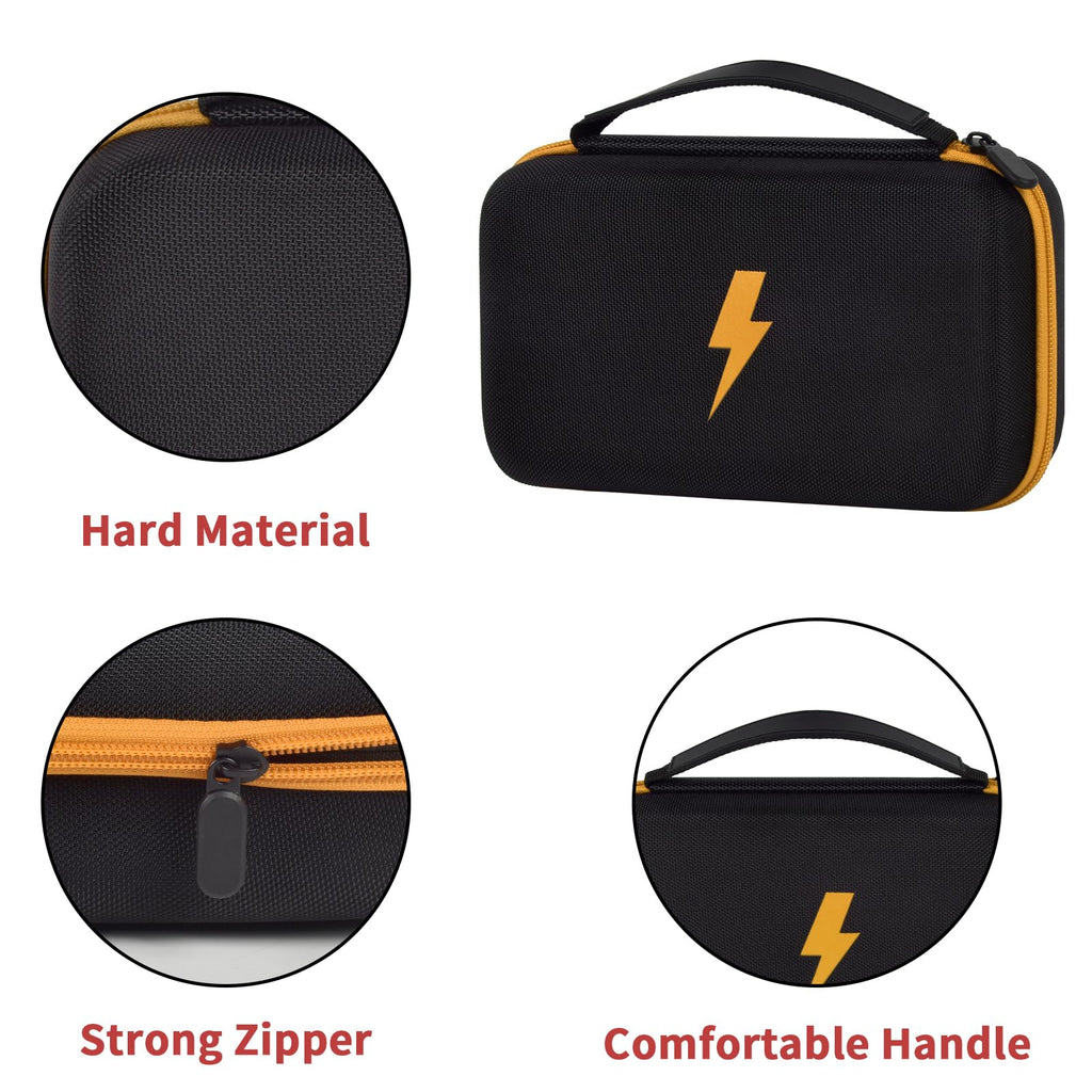 Hard Carrying Case for Fluke Digital Multimeter – Protective Travel Organizer for Meter and Test Leads