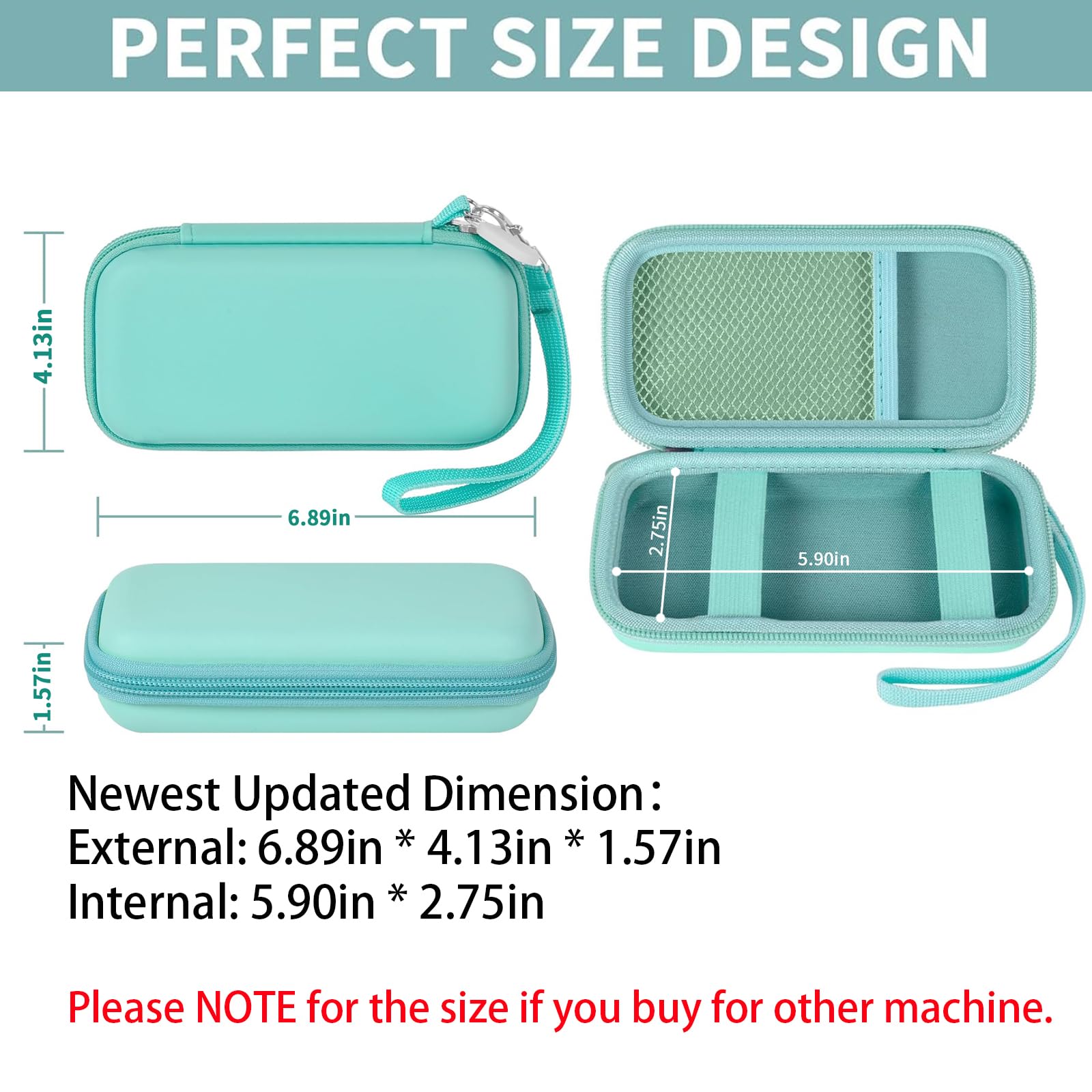 MagSafe Power Bank Carrying Case for Anker 633/622/621/321 Magnetic Battery – Shockproof Travel Storage Organizer