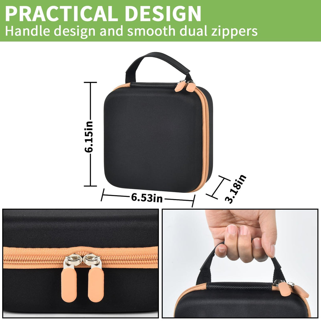 Travel Case for NIIMBOT B21 / B21 Pro / B1 Label Maker – Portable Storage Organizer for Labels and Accessories