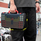 269 Slot Battery Organizer Case with Tester – Heavy Duty Storage Box for AA, AAA, 9V and More