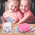 Label Maker Case for Memoking T02 and Phomemo M02 Mini Printer Storage