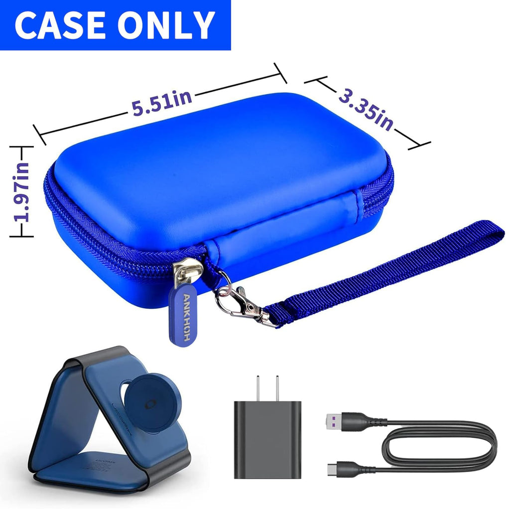 Premium Travel Organizer for Foldable 3-in-1 Magnetic Wireless Charging Station