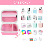 Label Maker Case for Memoking T02 and Phomemo M02 Mini Printer Storage