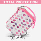 Label Maker Carrying Case Fits Phomemo, NIIMBOT and More– Protective EVA Bag with Mesh Pocket