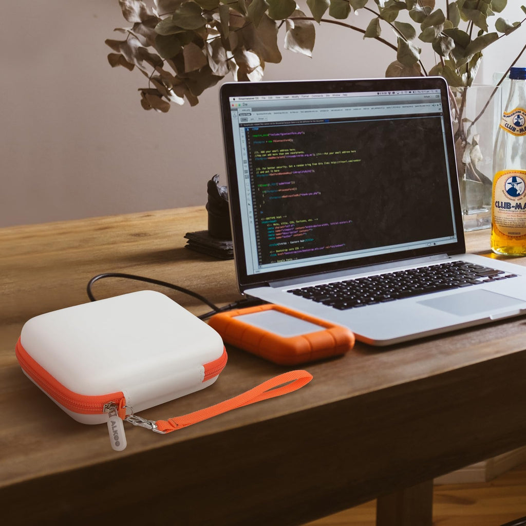 Hard Travel Case for LaCie Rugged Mini External Hard Drive – Portable Storage for HDD and Accessories