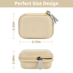 Portable Charger Case for Mini Power Bank, Hard Shell Travel Storage Bag with Cable Pocket
