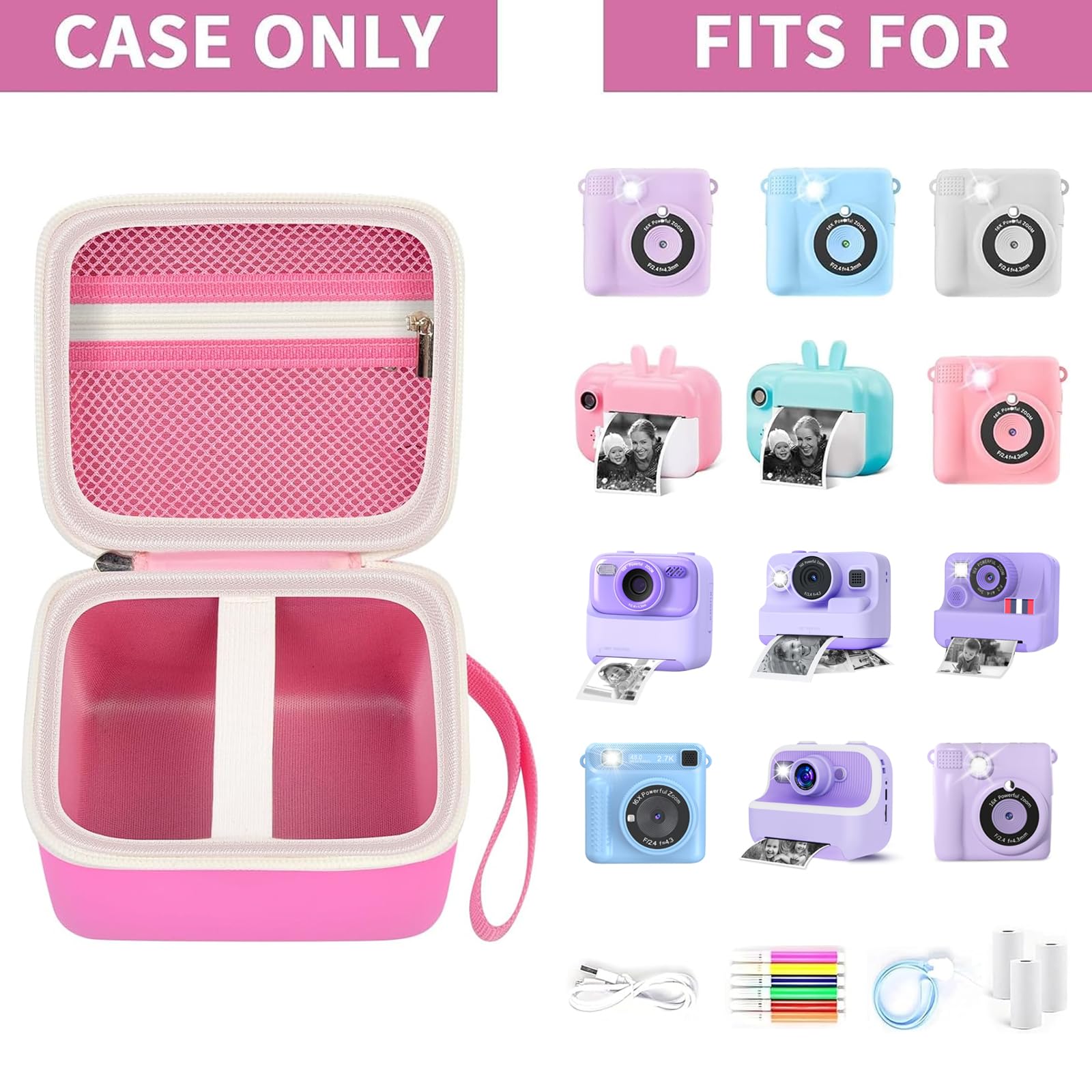 Kids Instant Print Camera Case For ESOXOFFORE, Dylanto and More