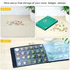 300 Pocket Coin Collection Album – Protective Coin Storage Book for Collectors