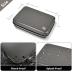 Professional Hair Clipper Travel Case – Portable Barber Organizer for Clippers, Guards and Grooming Tools