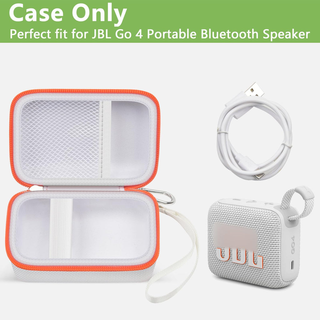 Travel Case for JBL Go 4 / Go 3 / Go 2 Speaker – Shockproof Portable Storage Organizer
