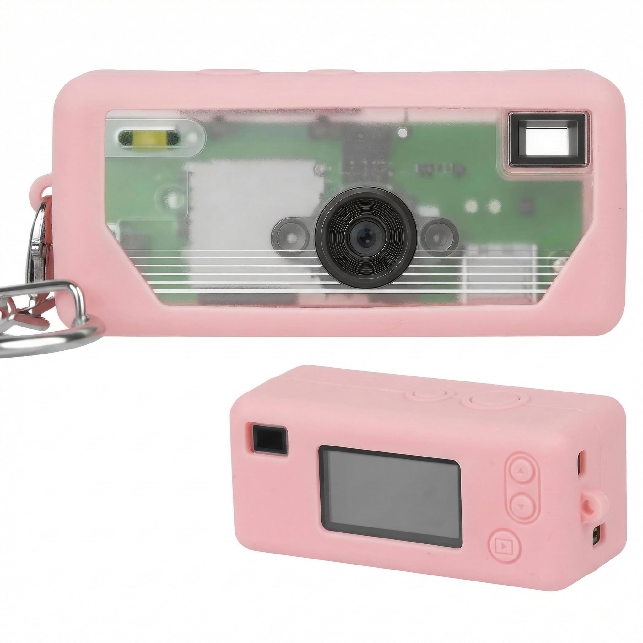 Silicone Case for Kodak Charmera Keychain Camera – Cute Protective Cover for Mini Digital Camera