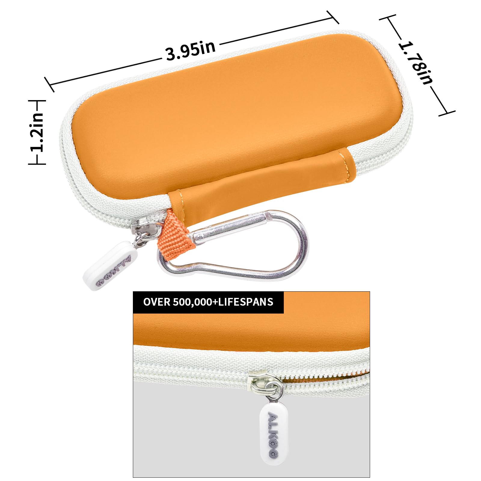 Shockproof Travel Case for KardiaMobile 6L Max – Dual EVA Protection, Use Without Removing