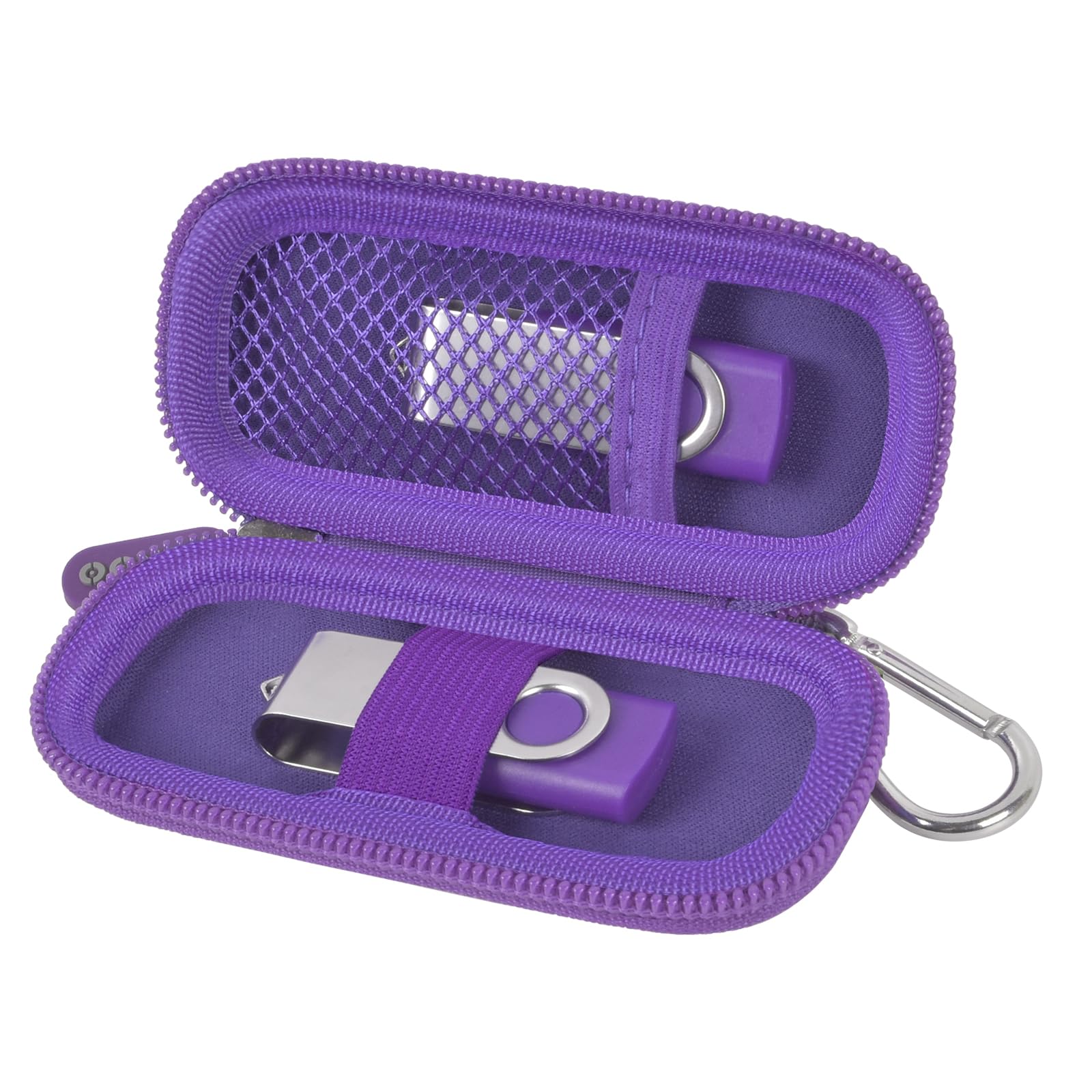 USB Flash Drive Case with SD Card Storage – Portable Hard Organizer for Travel and Easy Data Protection