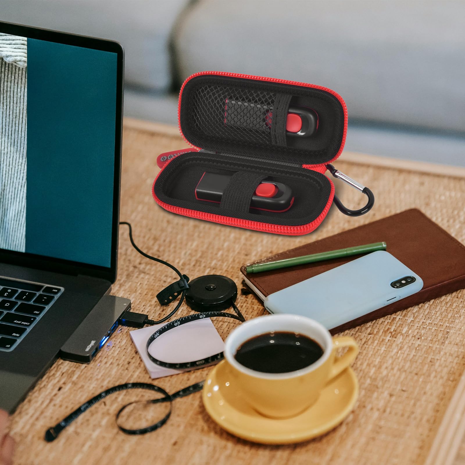 USB Flash Drive Case with SD Card Storage – Portable Hard Organizer for Travel and Easy Data Protection