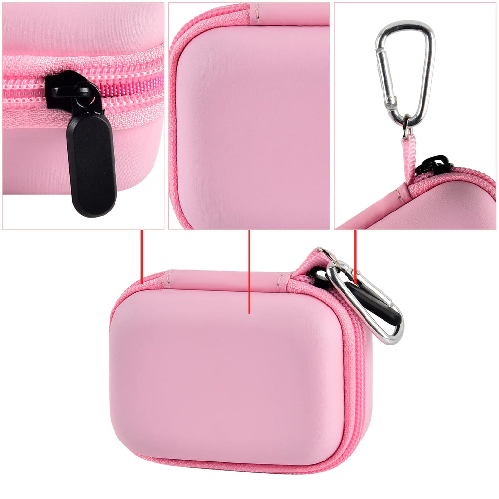 Portable Charger Case for Mini Power Bank, Hard Shell Travel Storage Bag with Cable Pocket