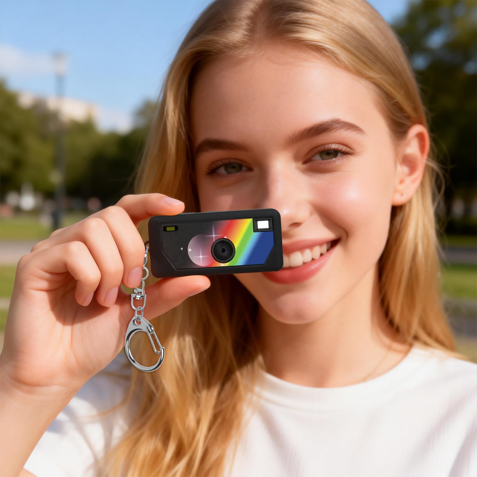 Silicone Case for Kodak Charmera Keychain Camera – Cute Protective Cover for Mini Digital Camera