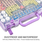 269 Slot Battery Organizer Case with Tester – Heavy Duty Storage Box for AA, AAA, 9V and More