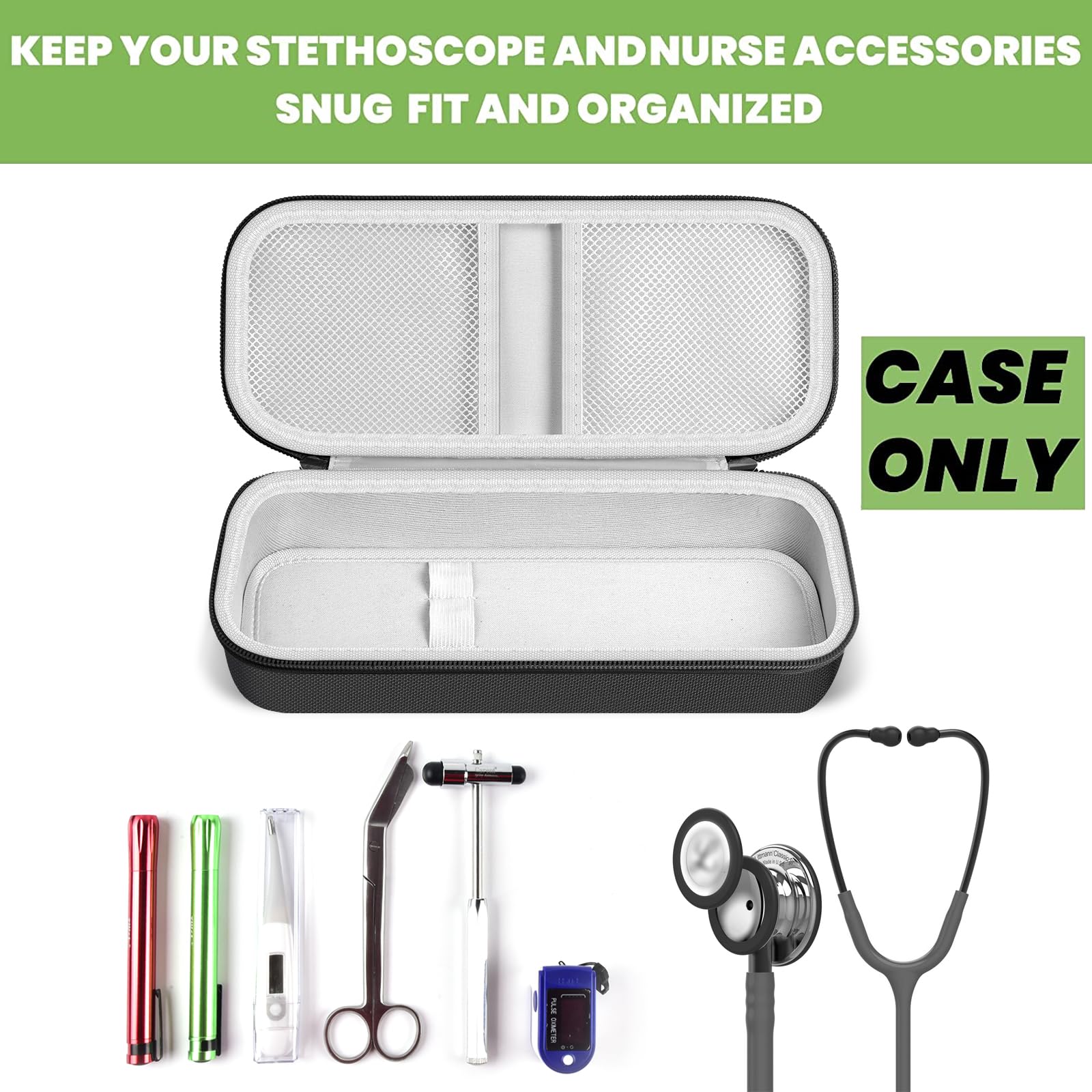 Stethoscope Case For 3M Littmann and MDF Acoustica