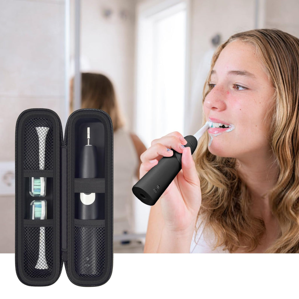 Electric Toothbrush Travel Case for Oral-B and Philips Sonicare - Waterproof Holder Bag