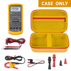 Hard Carrying Case for Fluke Digital Multimeter – Protective Travel Organizer for Meter and Test Leads