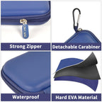 Portable SSD Case and Travel Organizer for 1TB/2TB/4TB Samsung T9/T7 External Drive