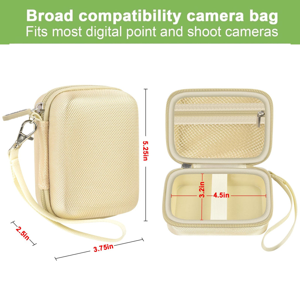 Digital Camera Case For VAHOIALD, Kodak and More | Protective Bag with SD Card Holder