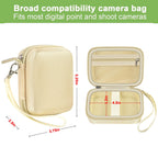 Digital Camera Case For VAHOIALD, Kodak and More | Protective Bag with SD Card Holder