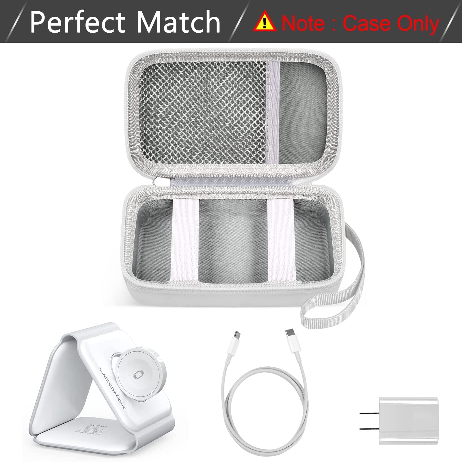 Premium Travel Organizer for Foldable 3-in-1 Magnetic Wireless Charging Station