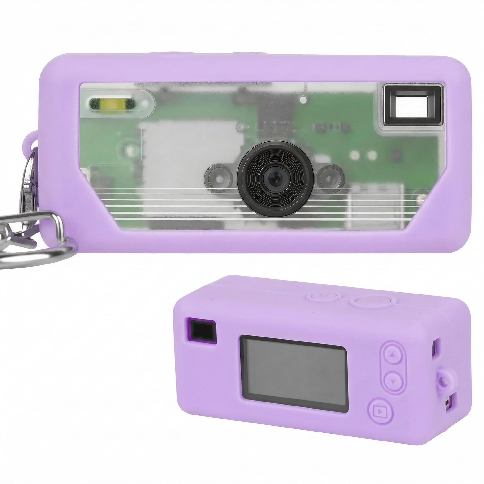 Silicone Case for Kodak Charmera Keychain Camera – Cute Protective Cover for Mini Digital Camera
