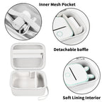 Label Maker Case for Memoking T02 and Phomemo M02 Mini Printer Storage