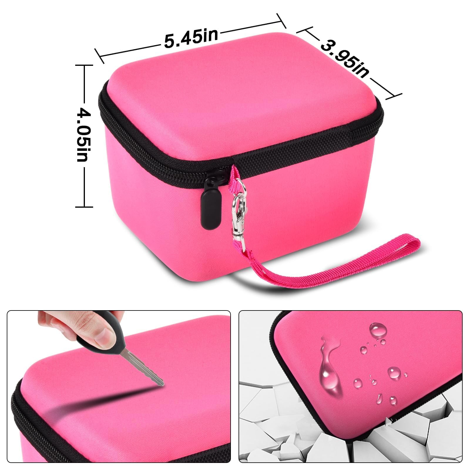 Vlogging Camera Case for 4K Digital Cameras–Portable Storage for Lens and Accessories