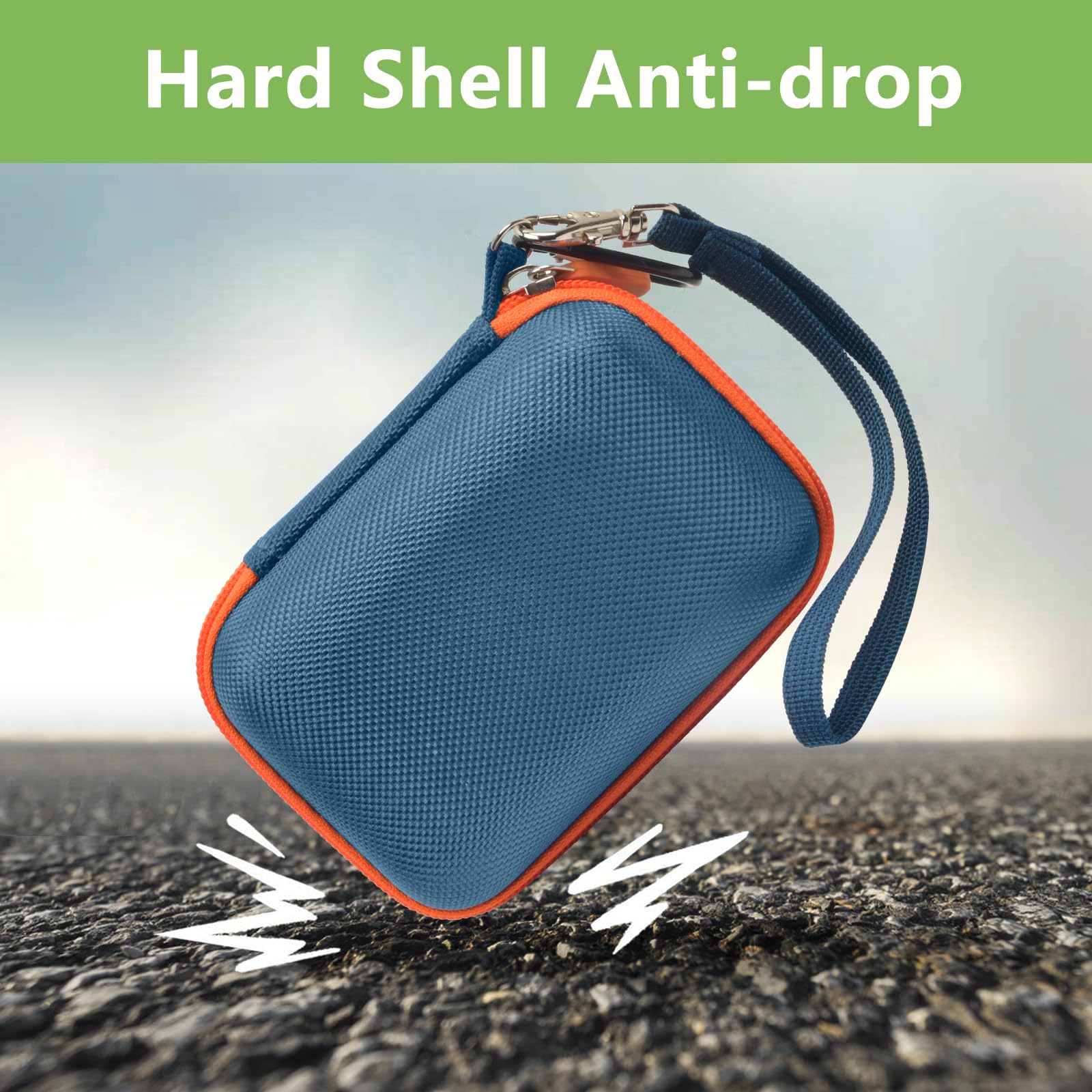 Travel Case for JBL Go 4 / Go 3 / Go 2 Speaker – Shockproof Portable Storage Organizer